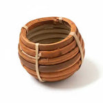 Kunke/Dhaner Jhapi Traditional for Lokkhi Puja and Bengali Wedding Ceremony, Handcrafted Bamboo Basket, 1 Piece
