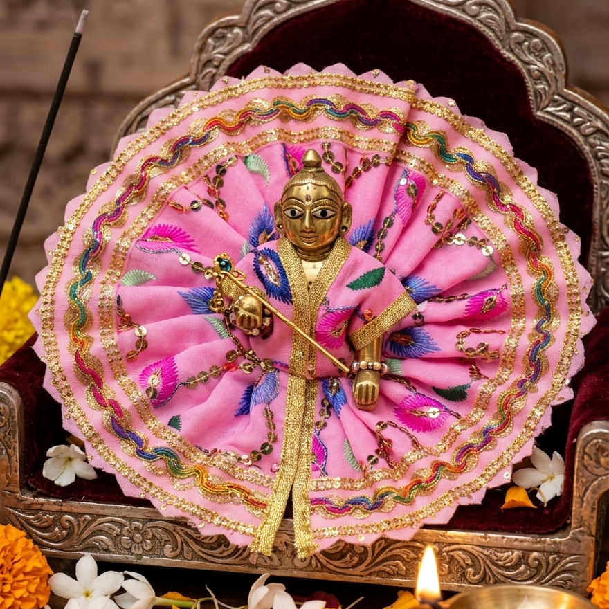 Gopal Poshak Pink No. 3-5