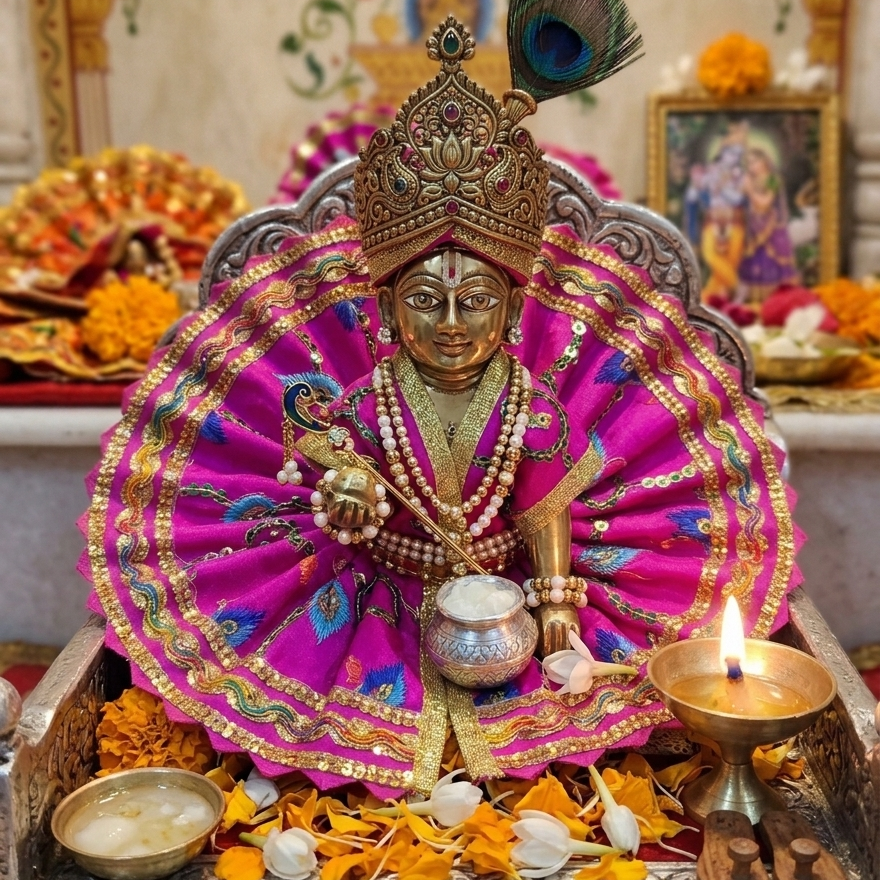 Gopal Poshak Deep Pink No. 3-5