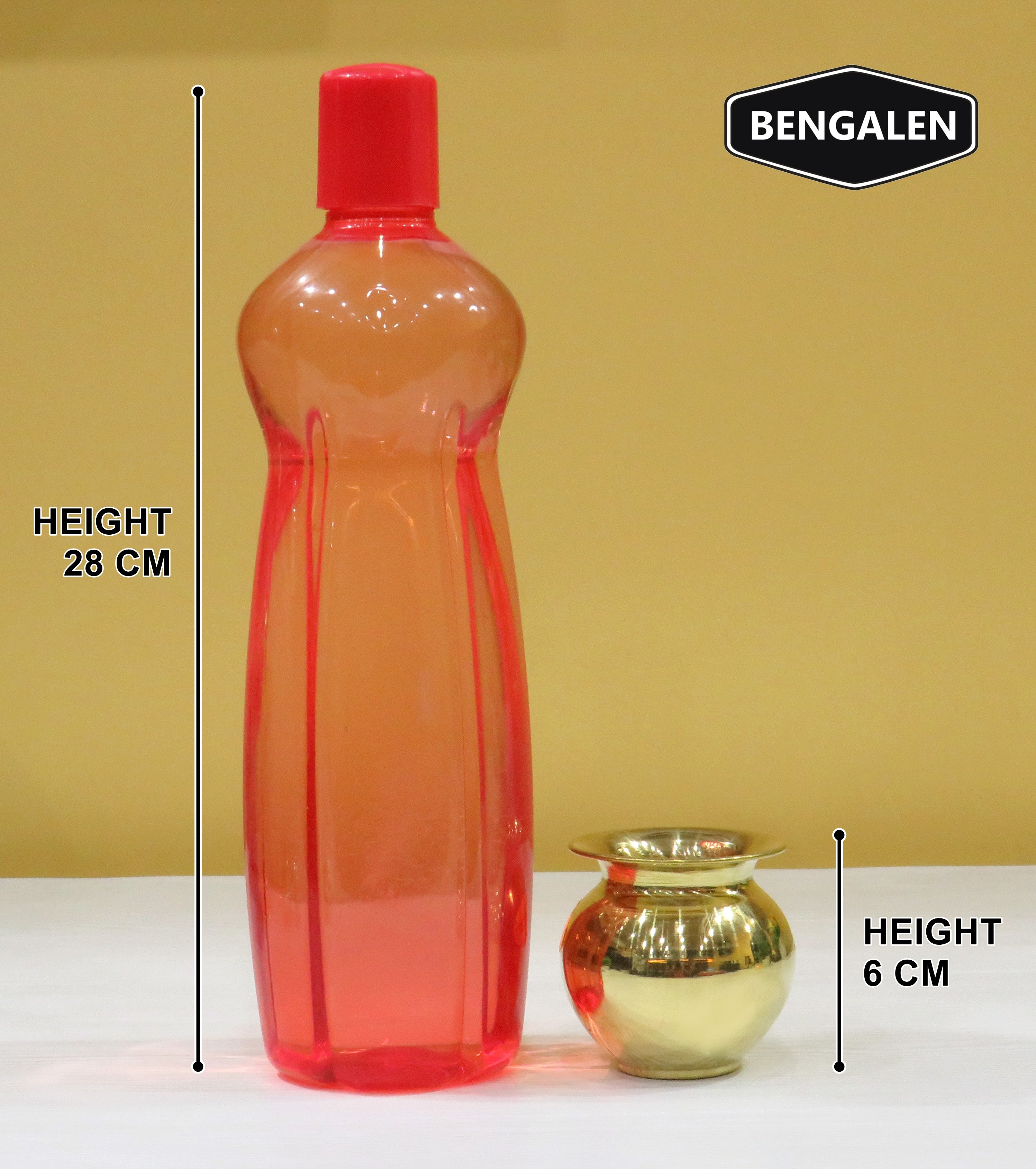 BENGALEN Brass Kalash Lota Gadwa Pooja Articles for Home Temple Decorative Puja Items for Poojan Purpose Return Gift