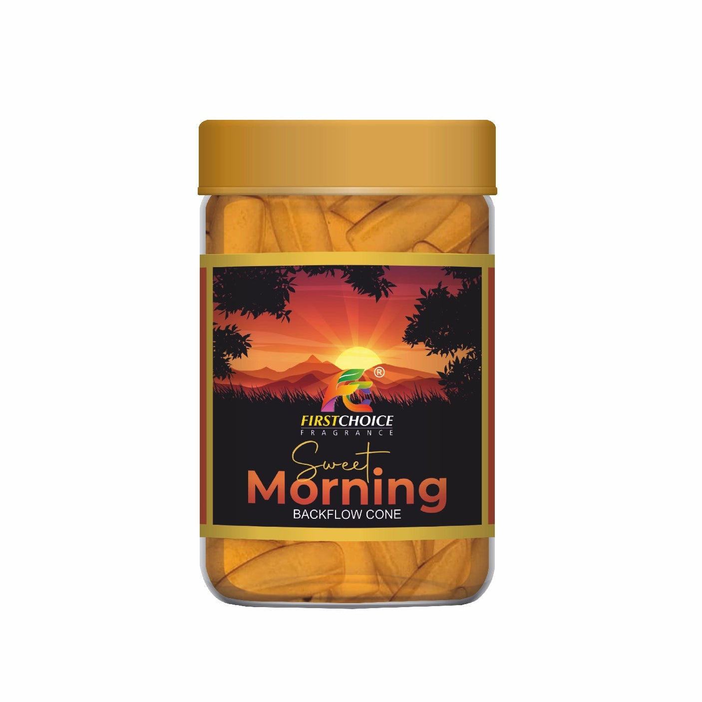 Sweet Morning Backflow First Choice Fragrance Backflow Cone with The Fragrance