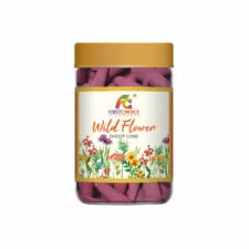Wild Flower Cones Jar