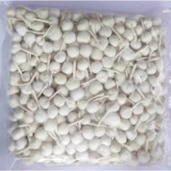 White Round Cotton Wicks for Diya Rui Batti for Puja, Aarti & Daily Worship Ready to Use Cotton Batti