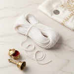 Silk Red/White/Black Dhaga Sacred Thread for Puja and Religious Purpose (15 Meter) Color Dhaga Thread Suraksha