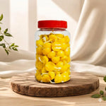 Yellow Ghee Diya 100pcs Cow Ghee Diya Batti Ready to Use Cotton Wicks for Pooja Oil Lamps