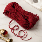 Silk Red/White/Black Dhaga Sacred Thread for Puja and Religious Purpose (15 Meter) Color Dhaga Thread Suraksha