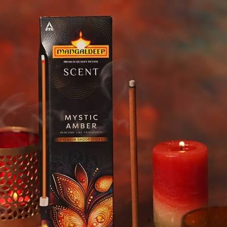 Mangaldeep Mystic Amber Long Dhoop Sticks