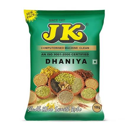 JK Dhaniya (Coriander) Whole Whole Dhania Seeds Sabut Dhania