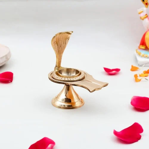 Shivling Puja Stand with Naag Sheshnaag Abhishek Stand Jaldhari Stand