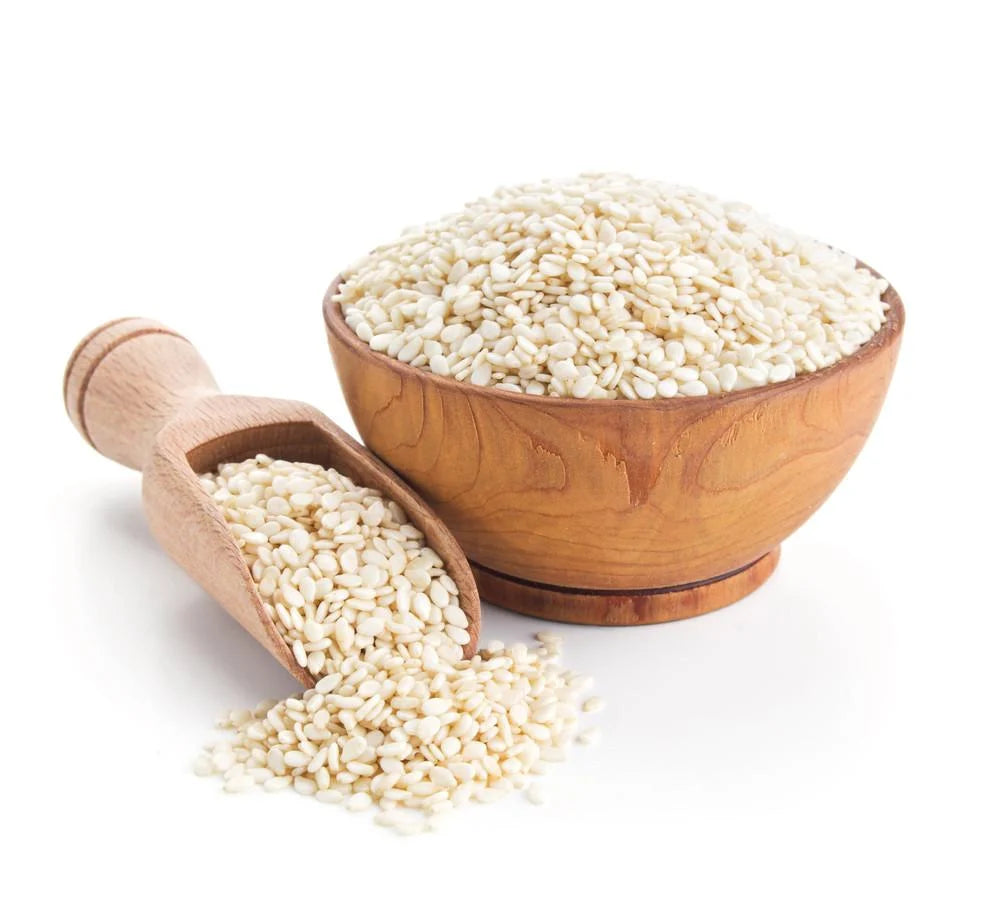 White Sesame 100g Nature Spices Organic White Sesame Safed Til for Weight Loss High in Nutrient Dietary Fibre White Raw Til Seeds for Eating Fresh and Natural