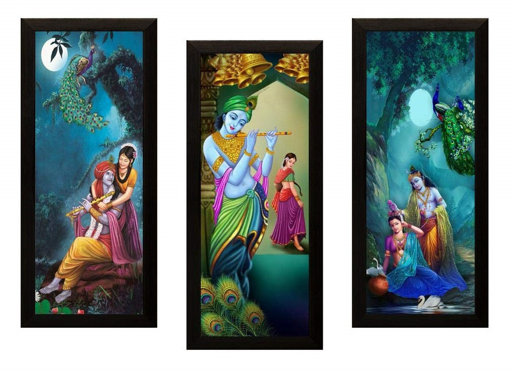 Radha Krishna Wall Art